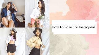 How To Pose For Instagram | 5 Cute Instagram Poses | Beginner Friendly