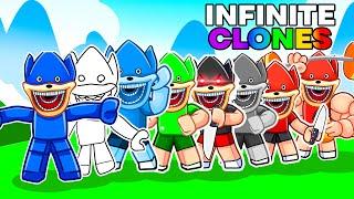 Roblox INFINITE SHIN SONIC CLONES With MY CRAZY FAN GIRLS...