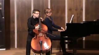 Garscia Bolero & Eccles Largo by Strahinja Mitrovic 1/8 Double Bass