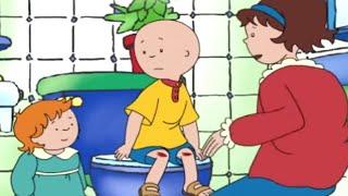 Caillou Hurts His Knees | Caillou Cartoon