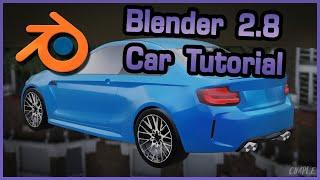 How to make a car in Blender 2.8 pt. 1