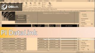 OSIsoft: What is PI DataLink?