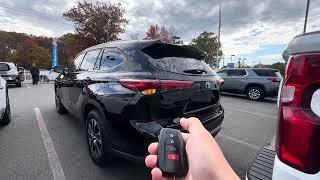 2022 Toyota Highlander XLE remote start