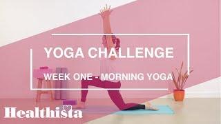 Energising Morning Yoga | Yoga Challenge | Week One