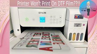 How To Fix DTF Film Printer Problems!!