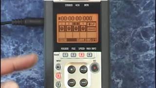 Zoom H4n Tutorial Review recording with the metronome and overdubbing