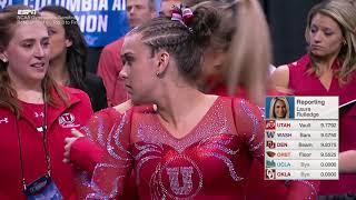 2017 NCAA Womens Gymnastics Champs Semi 1 Commentary (720p 5147K)