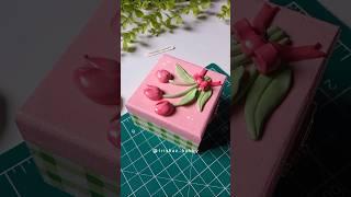 How to decorate a box using clay  #viralvideo #clay #moulditclaycraft #claycrafts #diy