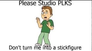 Please Studio PLKS don't turn me into a stick figure (meme)