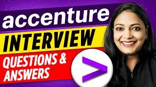 Accenture Interview Questions & Answers | Tech & HR Round