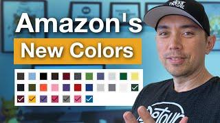 Don't Miss These New Colors for More Q4 Sales! Amazon Merch on Demand Tutorial