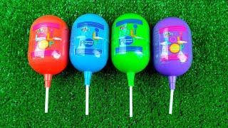 Satisfying video Asmr lollipops candy unboxing video Asmr and chocolate gummy candy