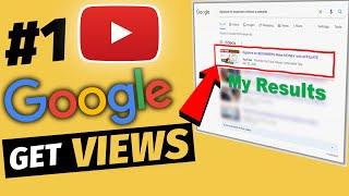 How To RANK YouTube Videos on FIRST Page of GOOGLE 2022  Make YOUR Video appear in Google Search