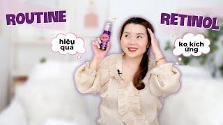 CÁCH MÌNH DÙNG RETINOL ĐƠN GIẢN & HIỆU QUẢ - Review SERUM RETINOL MỚI cực kỳ xứng đáng