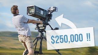 Why are TV Cameras still HUGE and expensive ?