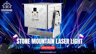 Transform Your Outdoor Events with ZW20DQ Stone Mountain Laser Light – Stunning Nighttime Visuals!