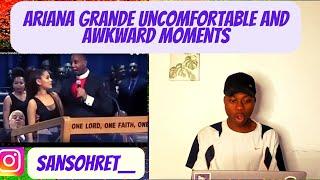 [ARIANA GRANDE REACTION] Ariana Grande UNCOMFORTABLE AWKWARD Moments