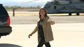 Vice President Kamala Harris arrives in Arizona to visit US-Mexico border