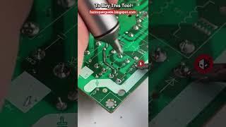 New tool for Desoldering #electronics #laptoprepairsecrets #electrical #repairing