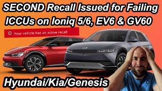 Hyundai, Kia & Genesis EVs Get Recalled AGAIN Over Failing ICCUs!