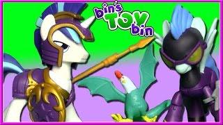 SHINING ARMOR VS. SHADOWBOLT! | Guardians of Harmony My Little Pony Review | Bin's Toy Bin