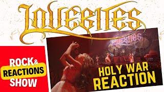 Lovebites | Holy war | Reacción | Reaction | Rock and Reactions