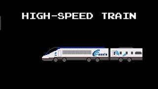 high speed train effects