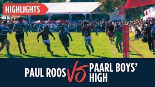 Rugby - Paul Roos vs Paarl Boys' High - King Price Derby - 24 May 2025