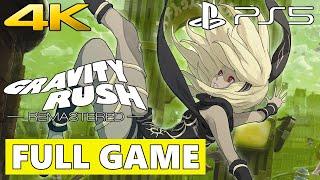 Gravity Rush Remastered Full Walkthrough Gameplay - No Commentary 4K (PS5 Longplay)