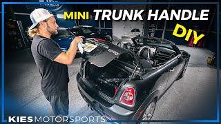 How To FIX Your TRUNK HANDLE // Mini Cooper (R55 R56 R57 R58 R59)