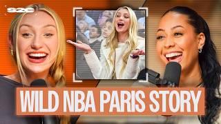 Cam Brink & Her Mom Shocked NBA Players Doing THIS Courtside