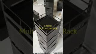 9626488881 Multipurpose storage rack from TEE & TEE RACKS | 5 Rack storage organizer | onion storage
