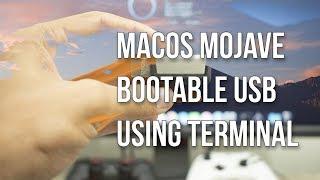 macOS Mojave Bootable USB using Terminal