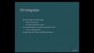 Ulrich Drepper: Processor Architectures and Why You Should Care