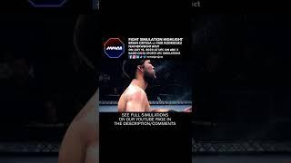  UFC on ABC 3 Fight Simulation Highlight Brian Ortega Yair Rodriguez FW Bout #ufconabc #shorts