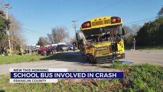 School bus crash in Franklin County