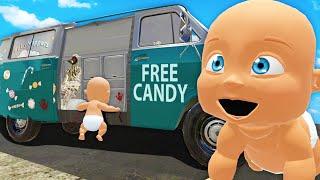 Baby Brother got KIDNAPPED by Candy Van... (Whos Your Daddy)