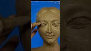 New Clay Kali thakur Making #short #kalipuja2023 #durgapuja2022