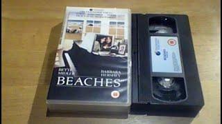 Original VHS Opening and Closing to Beaches UK VHS Tape