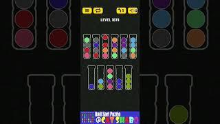 Ball Sort Puzzle Level 1078 No Extra TubesGame Walkthrough  #Stay Home And Fun Play #WithMe