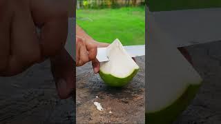 best coconut cutting skills