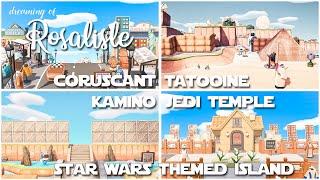 Dreaming of... Rosaisle | Animal Crossing: New Horizons Island Tour (Star Wars themed)