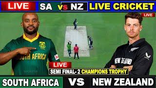 Live: SA vs NZ, Semi Final 2 | Live Scores & Commentary | South Africa vs New Zealand | 1st Innings