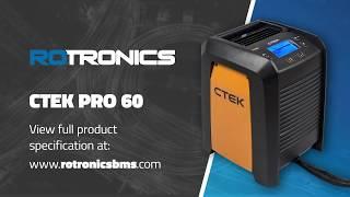 How to use the CTEK PRO 60 Battery Charger,