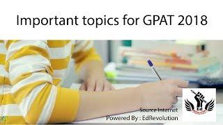 GPAT 2018 Preparation