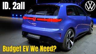 VW ID. 2all: Volkswagen’s Electric Car That Costs Less Than 25K Euros!