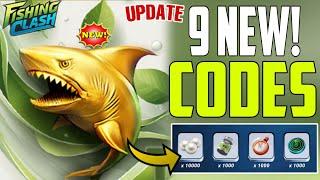 NEW CODES FISHING CLASH CODES 2024 - FISHING CLASH GIFT CODES - FISH CLASH CODES