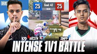 1v1 TDM CHALLENGE WITH ​⁠GODL @simppgamingg - ARCLYN || GODL VS K9