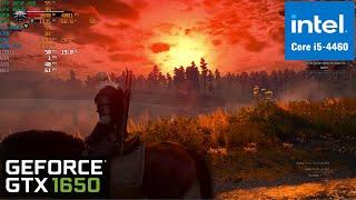 GTX 1650 & I5-4460-12 GB RAM I Witcher 3 Nex-Gen Update I 1080 P All Settings-Fsr 2