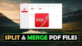 How To Split And Merge PDF Files With This FREE PDF Editor